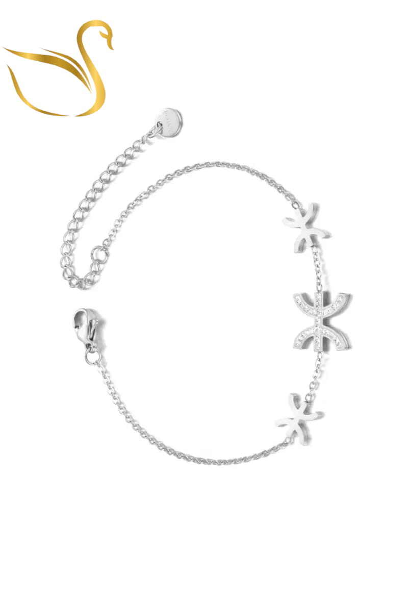 Grossiste Emma Fantaisies - Bracelet signe YAZ Fatma Argent