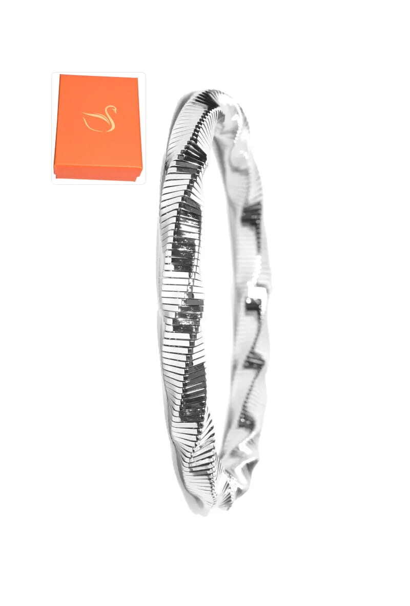 Grossiste Emma Fantaisies - Coffret cadeaux jonc bracelet Argent
