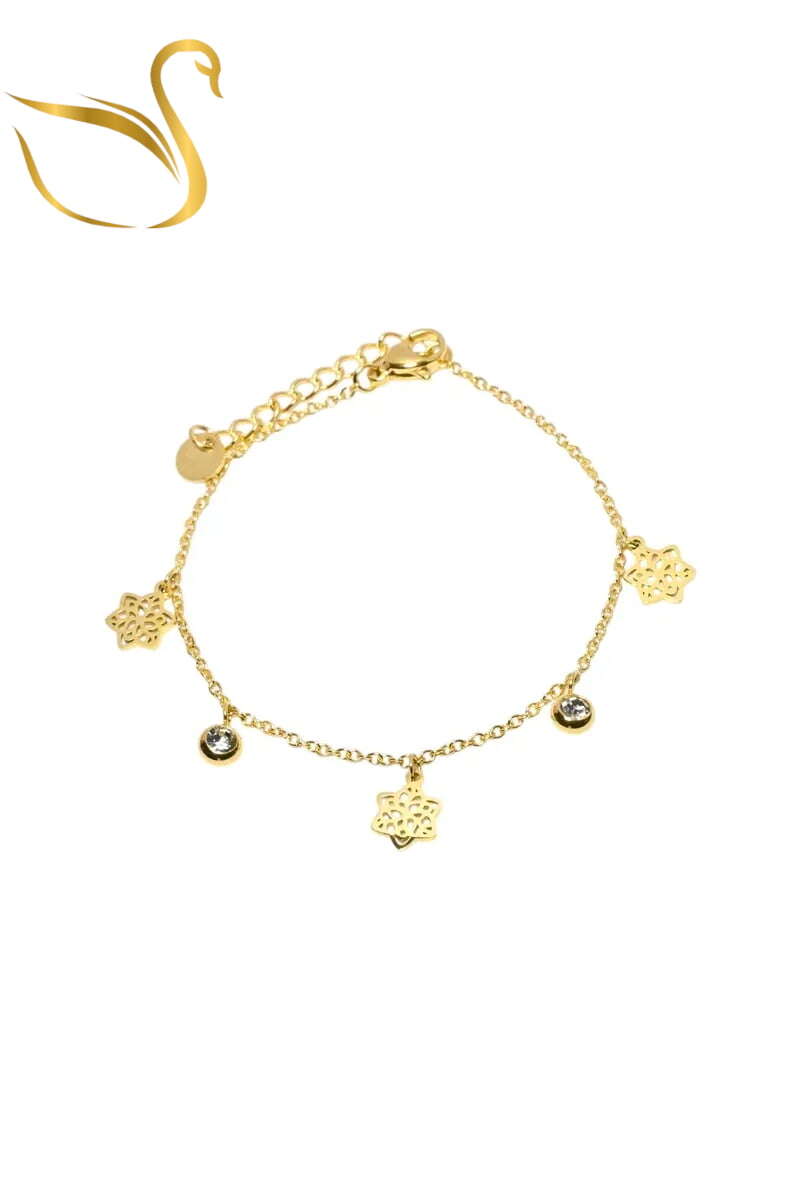 Grossiste Emma Fantaisies - Bracelet fleur