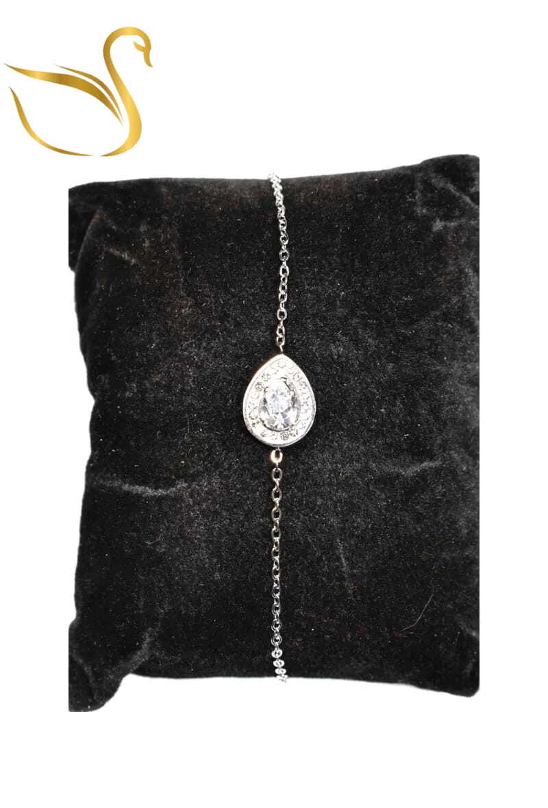 Grossiste Emma Fantaisies - Bracelet gouttes Argent