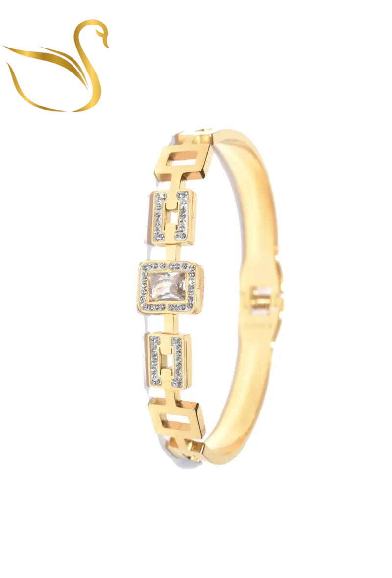 Grossiste Emma Fantaisies - Jonc bracelet Or
