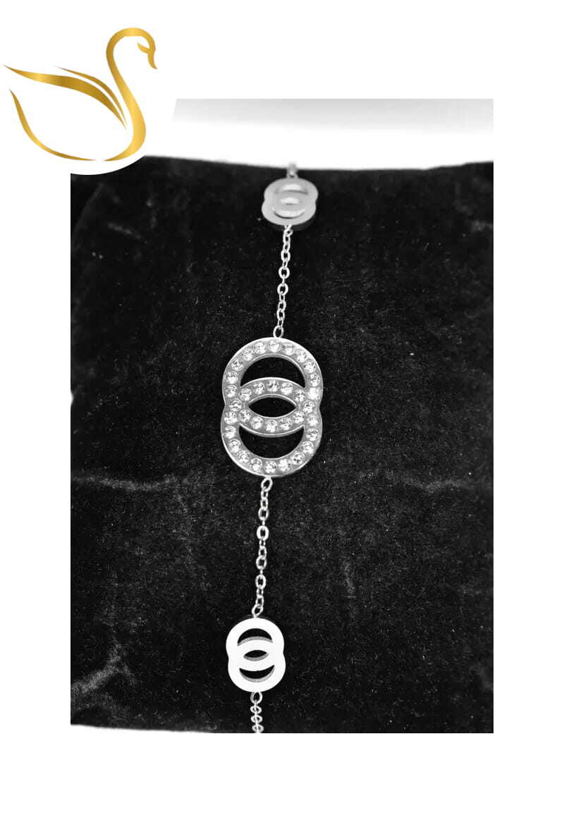 Grossiste Emma Fantaisies - Bracelet infini Argent