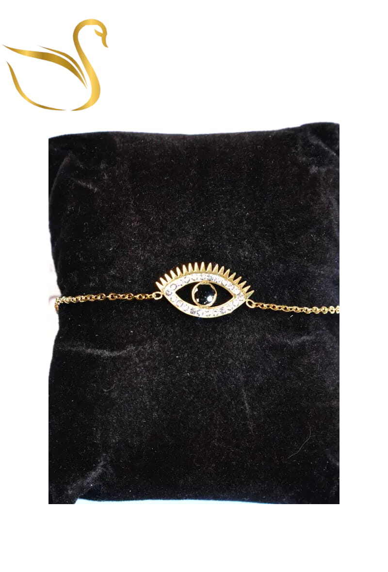 Grossiste Emma Fantaisies - Bracelet oeil Fatma Or