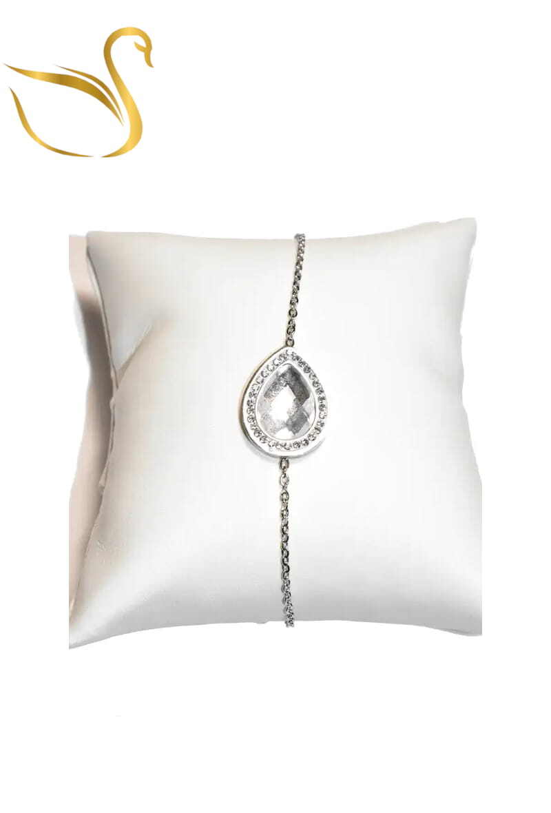 Grossiste Emma Fantaisies - Bracelet goutte Argent