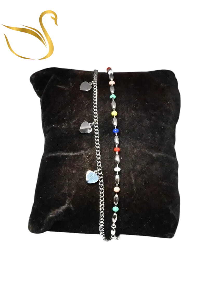 Grossiste Emma Fantaisies - Bracelet coeur Argent