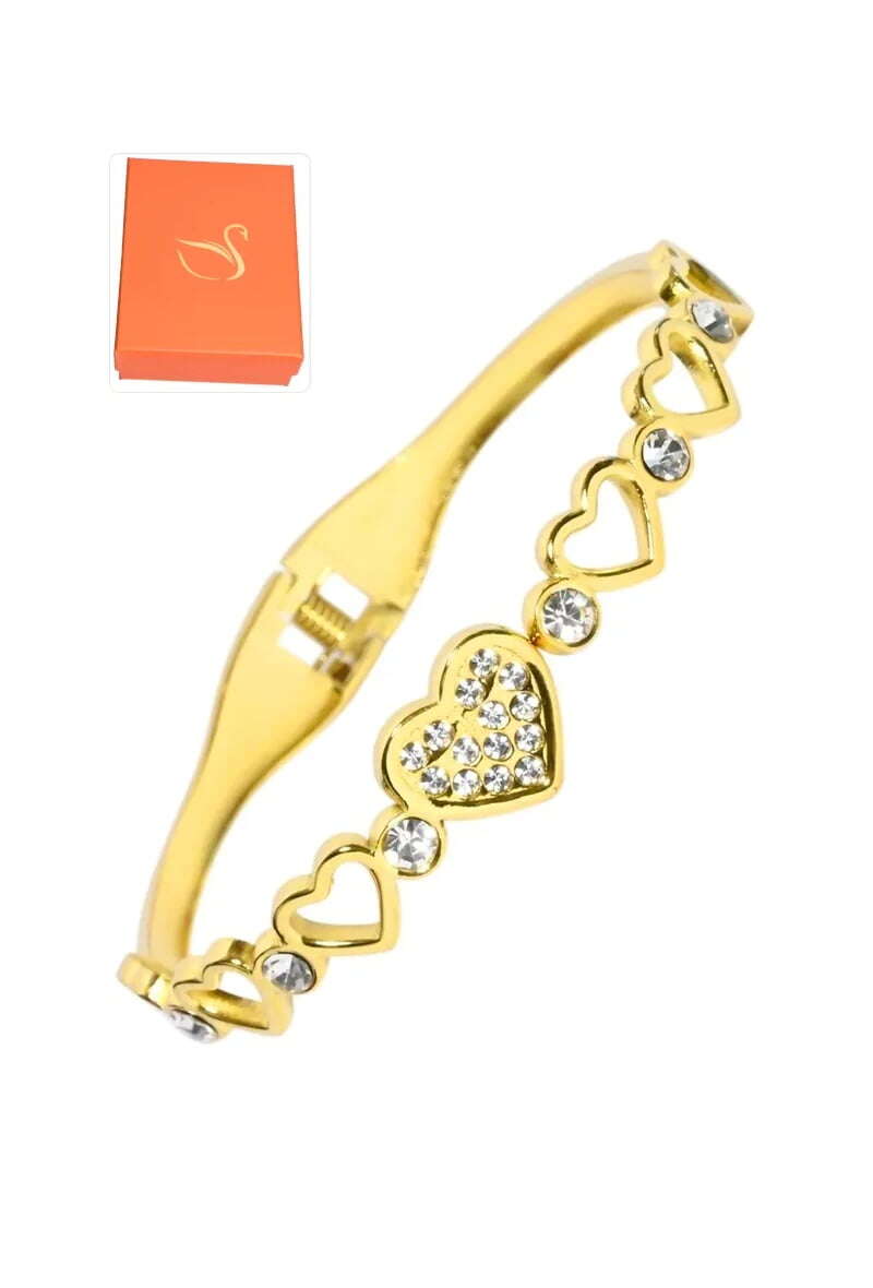 Grossiste Emma Fantaisies - Coffret jonc cadeaux coeur