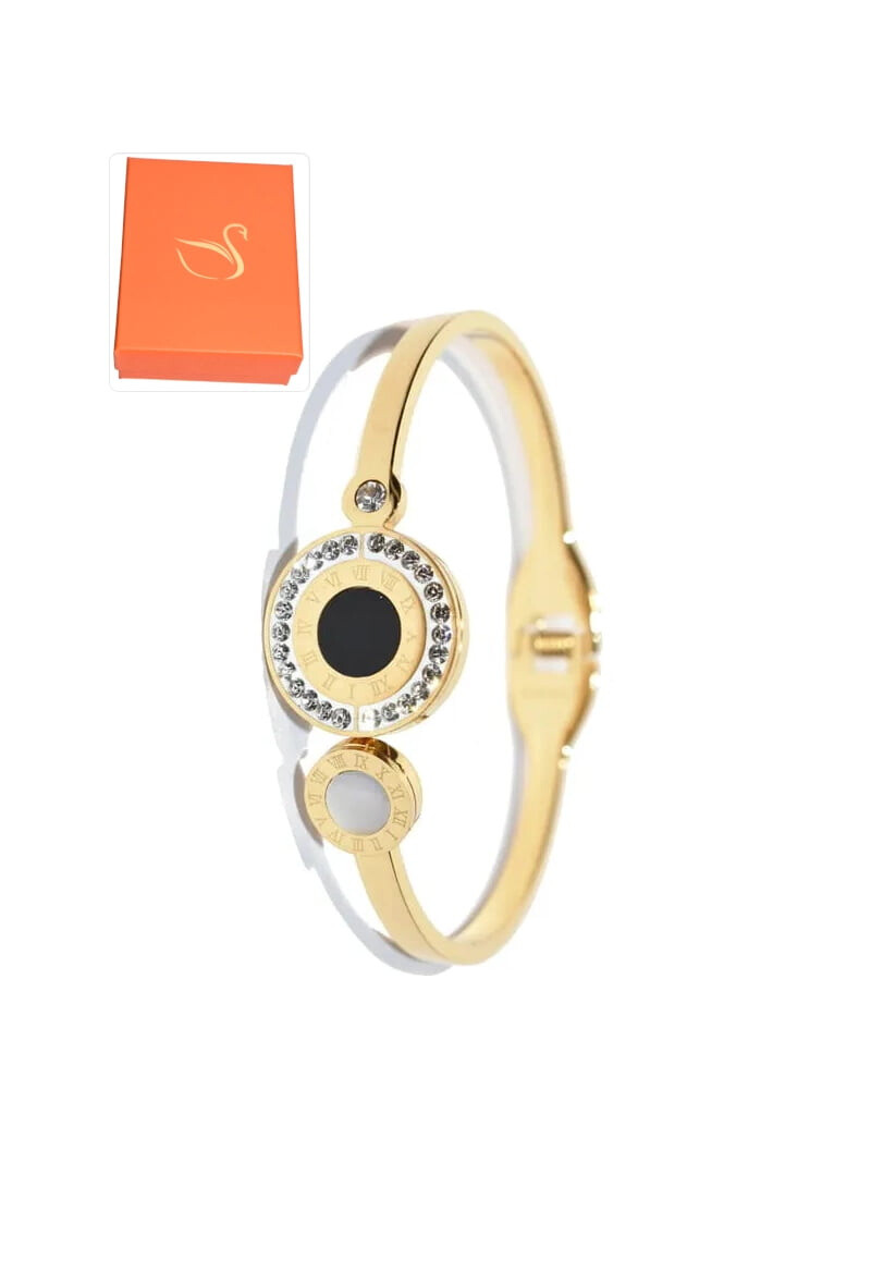 Wholesaler Emma Fantaisies - Gift box with Roman numeral bangle
