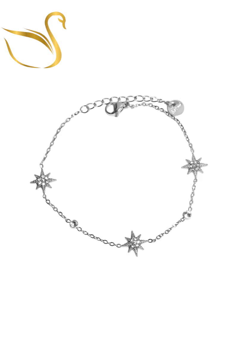 Grossiste Emma Fantaisies - Bracelet étoile Argent