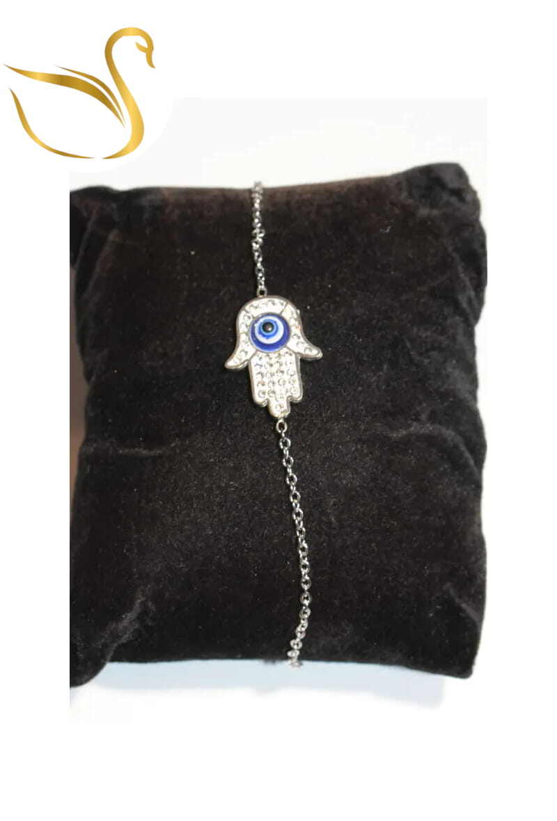 Grossiste Emma Fantaisies - Bracelet main de Fatma Argent