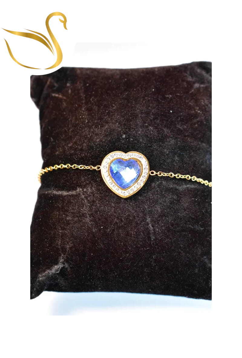 Grossiste Emma Fantaisies - Bracelet Coeur Or