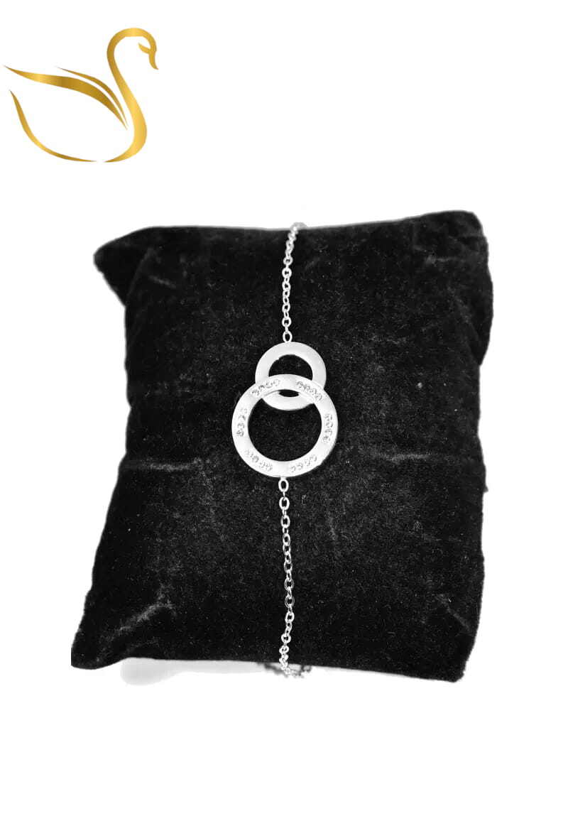 Grossiste Emma Fantaisies - Bracelet infini 8 Argent