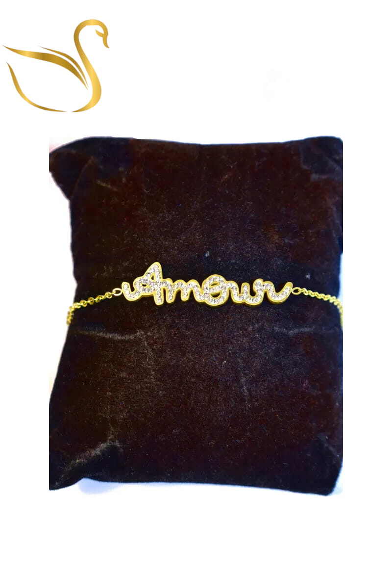 Grossiste Emma Fantaisies - Bracelet amour Or