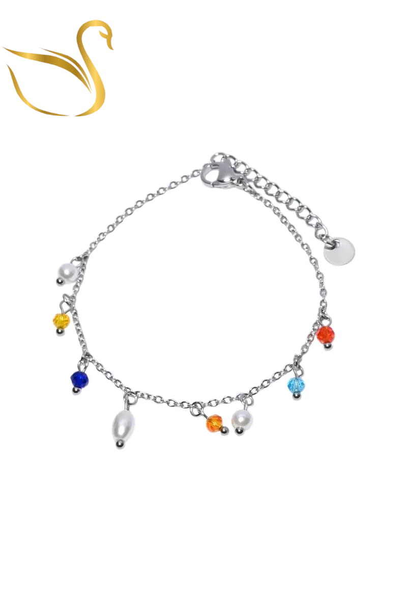Grossiste Emma Fantaisies - Bracelet perle Argent