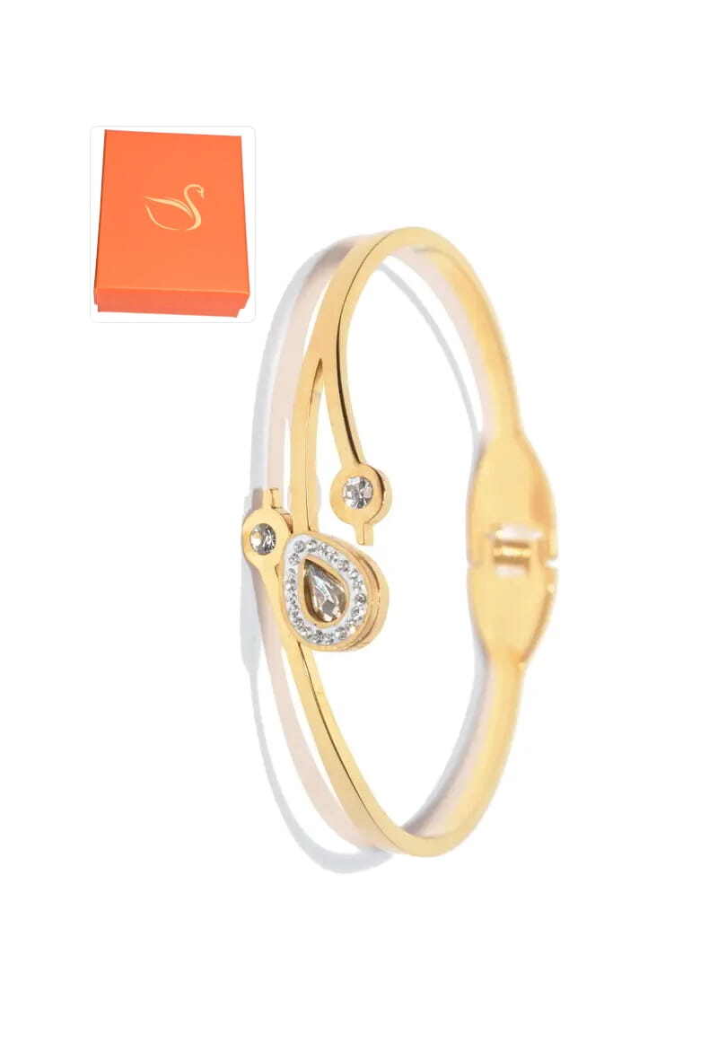 Grossiste Emma Fantaisies - Coffret cadeaux jonc bracelet Or