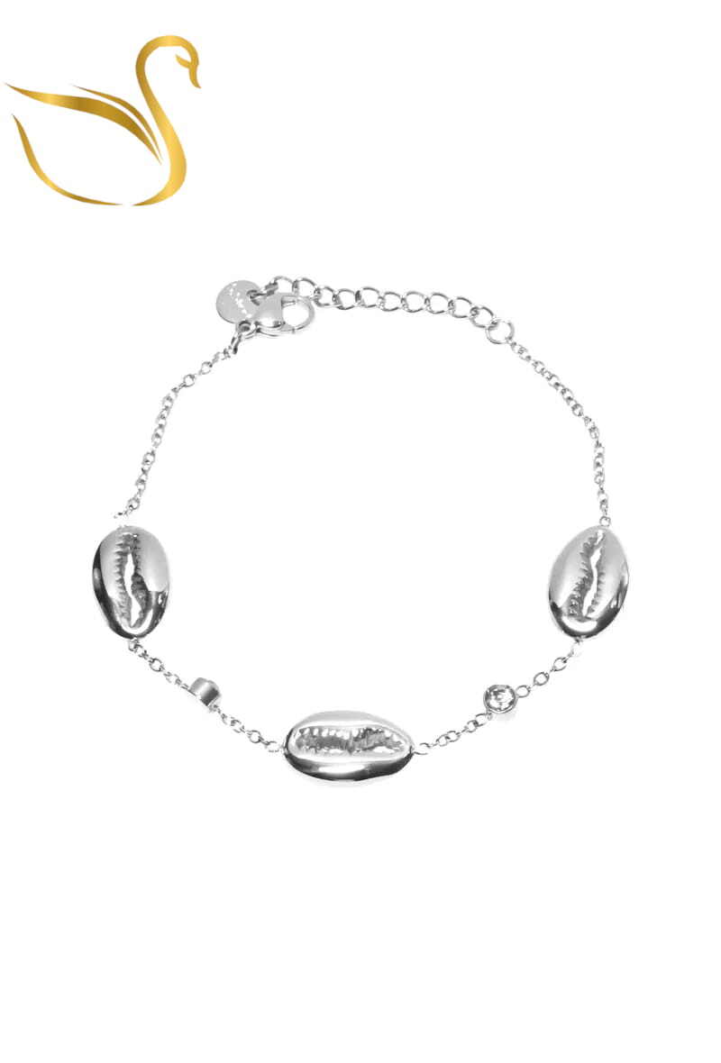 Grossiste Emma Fantaisies - Bracelet graine de café Argent