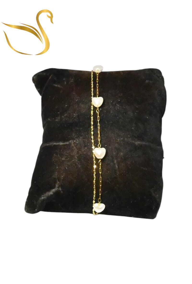 Grossiste Emma Fantaisies - Bracelet coeur Or