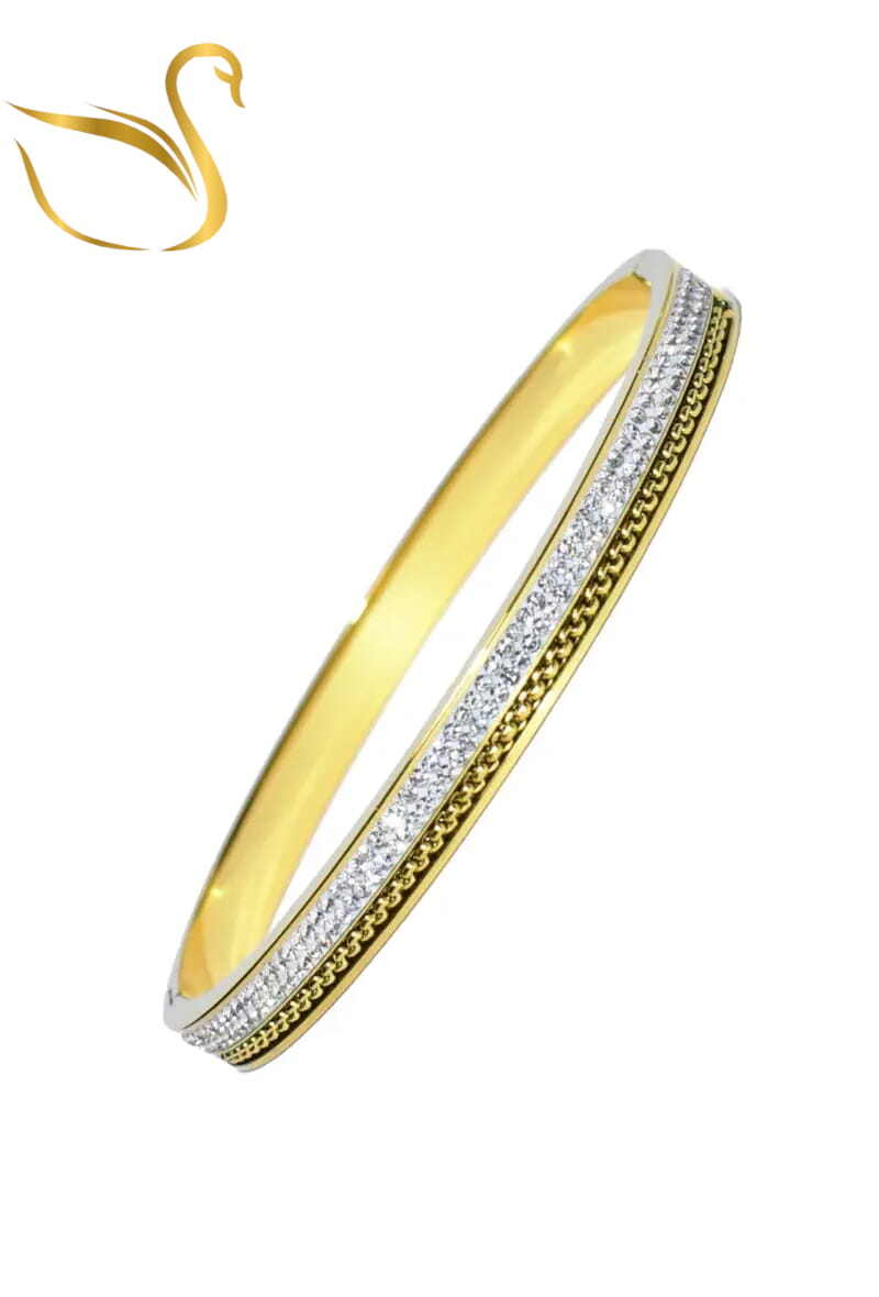 Grossiste Emma Fantaisies - Jonc bracelet Or