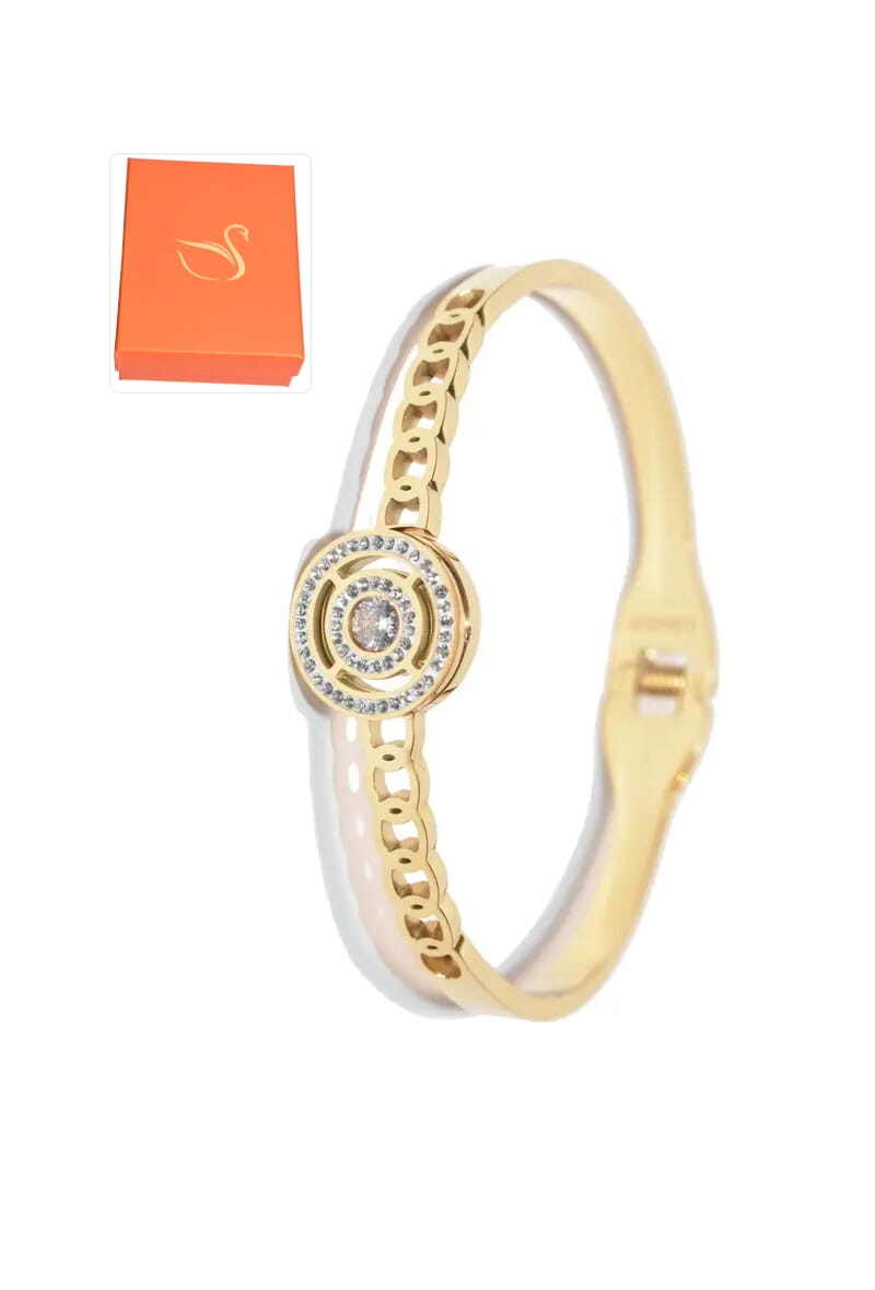 Grossiste Emma Fantaisies - Coffret cadeaux jonc bracelet Or