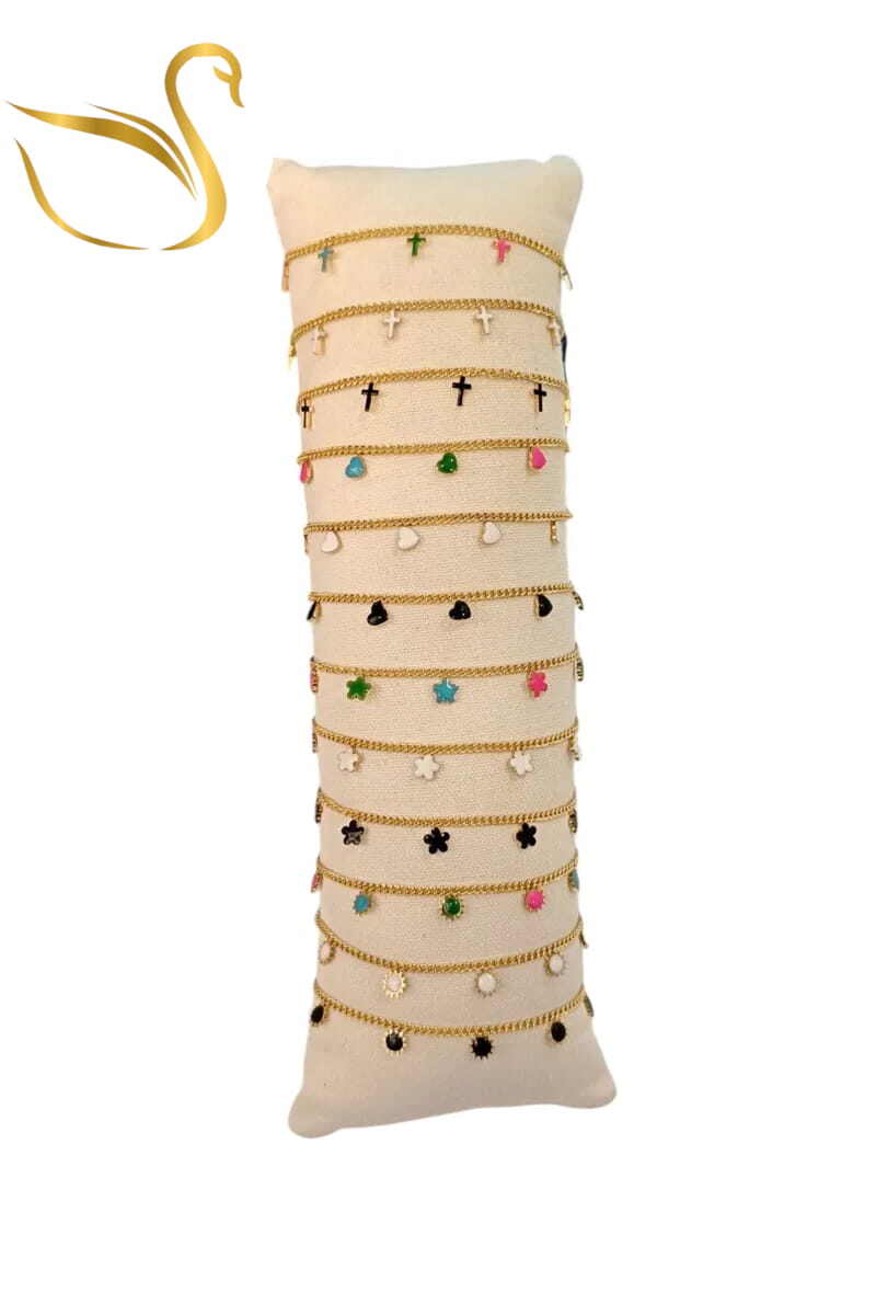 Grossiste Emma Fantaisies - Bracelet avec présentoire Or