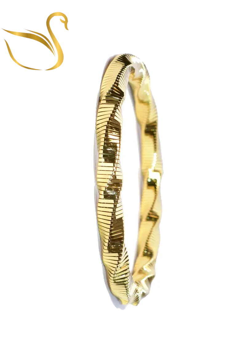 Grossiste Emma Fantaisies - Jonc bracelet Or