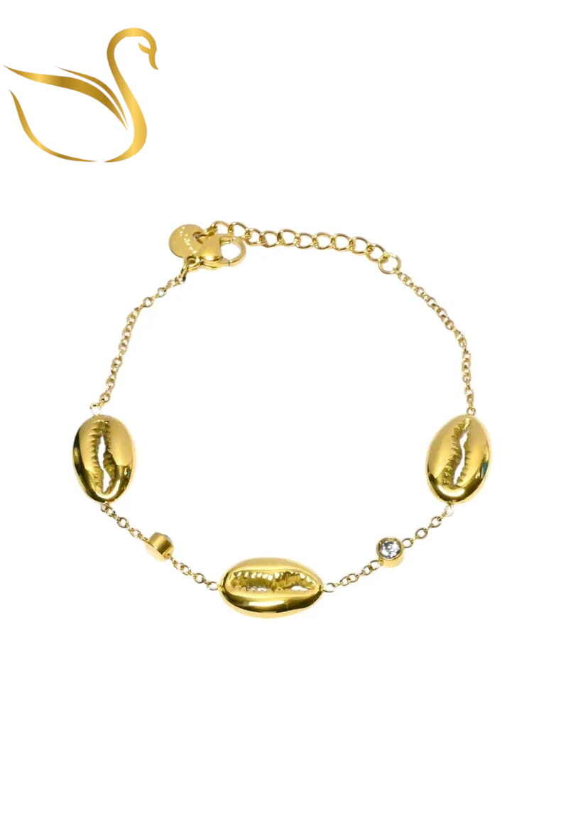 Grossiste Emma Fantaisies - Bracelet graine de café Or