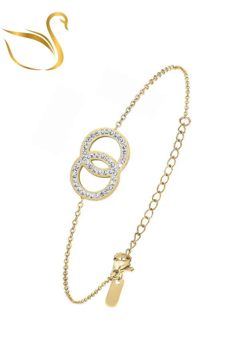 Grossiste Emma Fantaisies - Bracelet infini Or