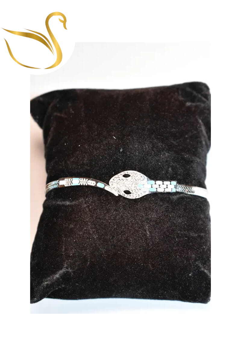 Grossiste Emma Fantaisies - Bracelet serpent Argent
