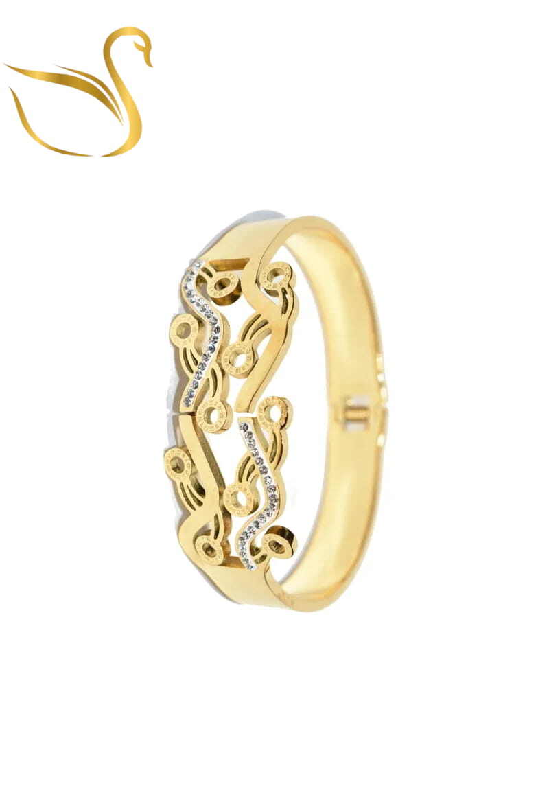 Grossiste Emma Fantaisies - Jonc bracelet Or
