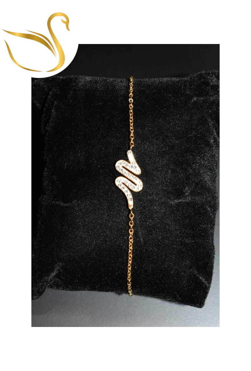 Grossiste Emma Fantaisies - Bracelet serpent Or