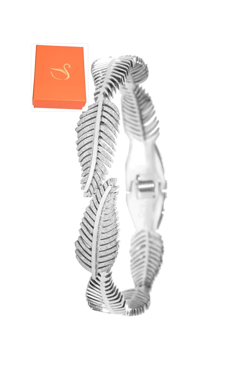 Wholesaler Emma Fantaisies - Gift box with life leaf bangle