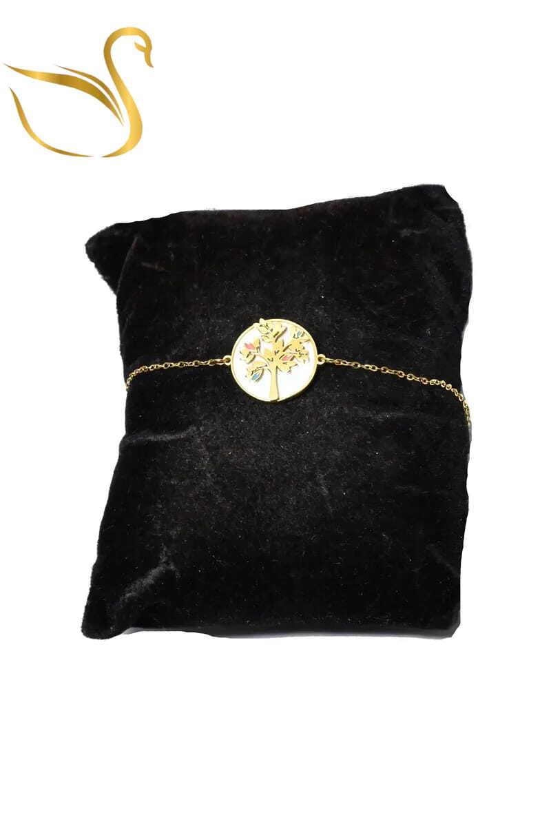 Grossiste Emma Fantaisies - Bracelet arbre de la vie Or