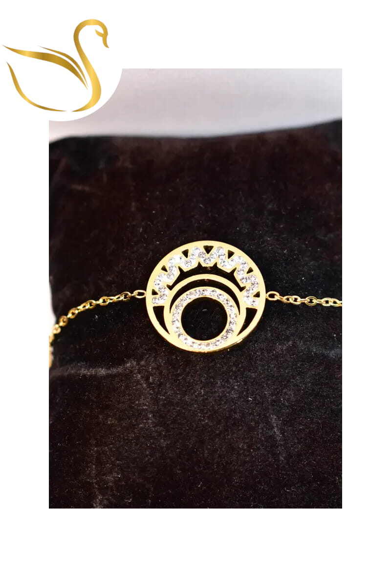 Grossiste Emma Fantaisies - Bracelet cercle Or