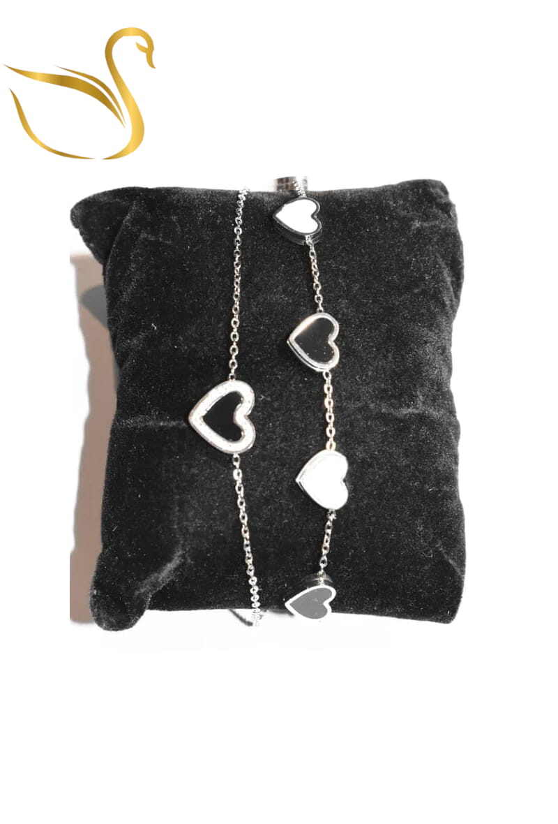 Grossiste Emma Fantaisies - Bracelet Coeur Argent