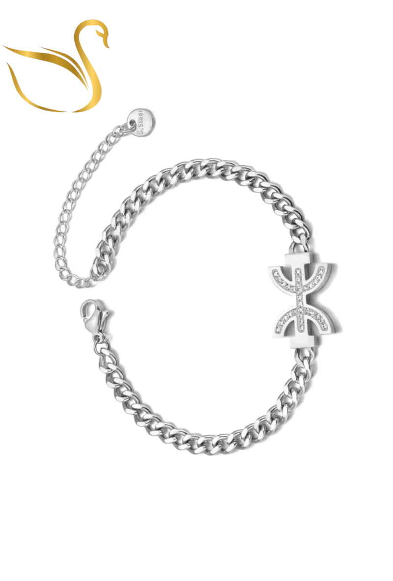 Grossiste Emma Fantaisies - Bracelet yaz fatma Argent