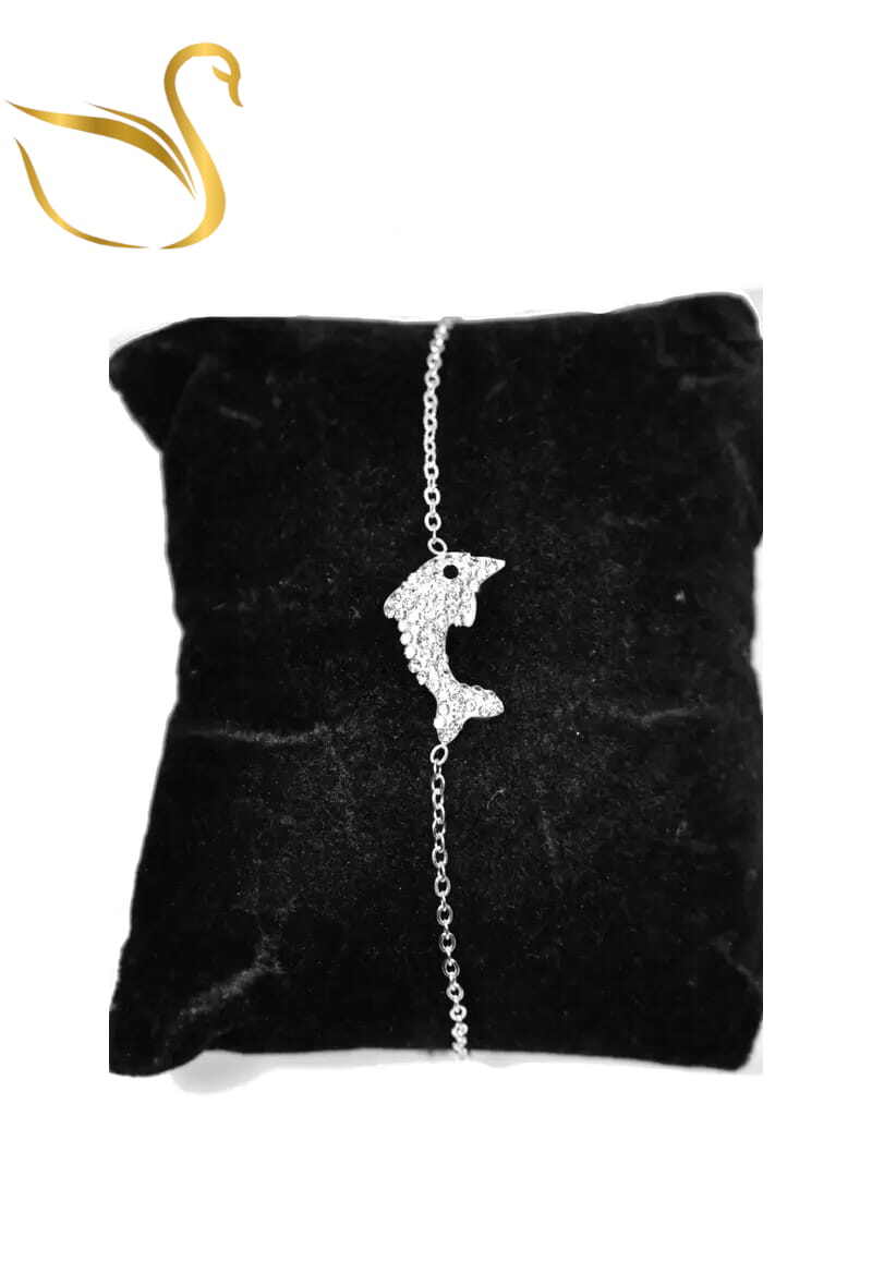 Grossiste Emma Fantaisies - Bracelet dauphin Argent
