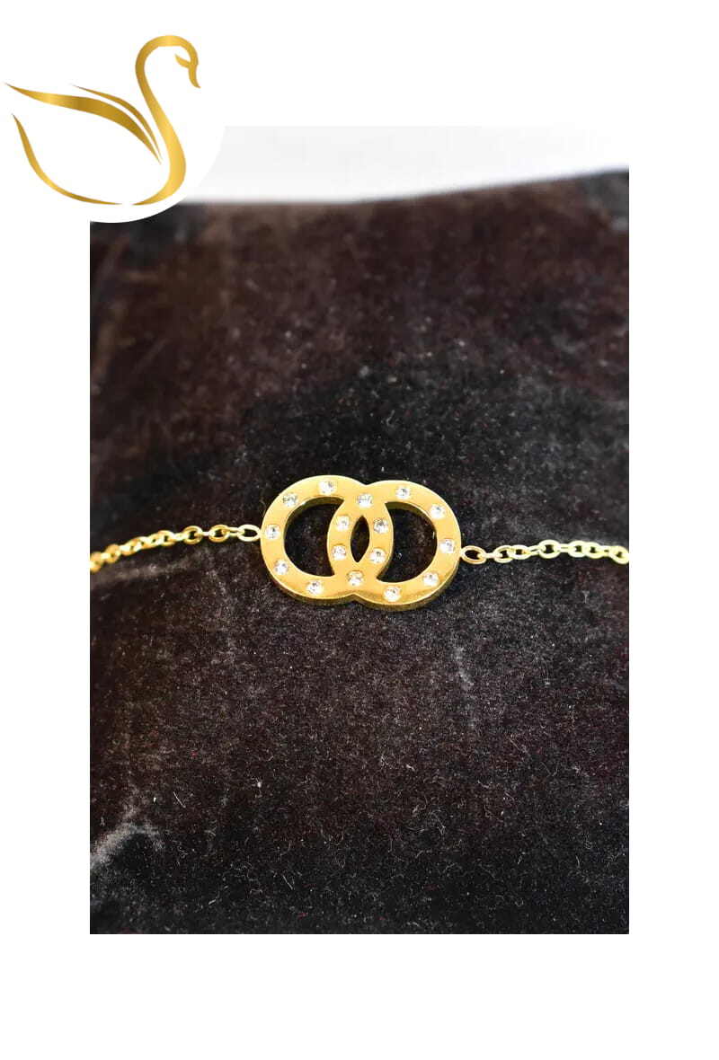 Grossiste Emma Fantaisies - Bracelet infini Or