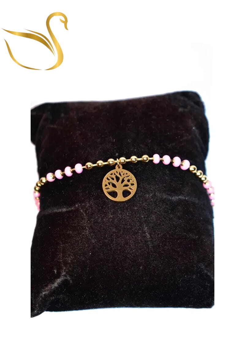Grossiste Emma Fantaisies - Bracelet arbre de la vie Or