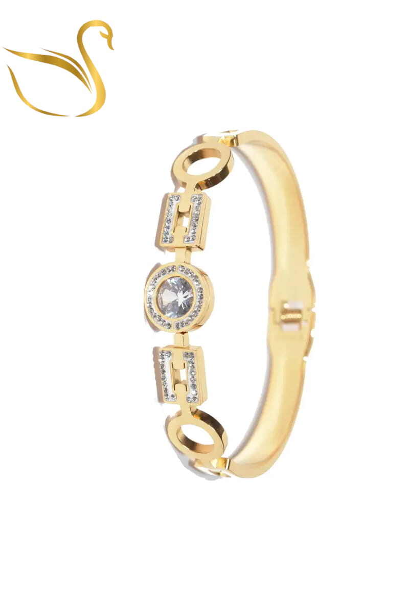 Grossiste Emma Fantaisies - Jonc bracelet Or