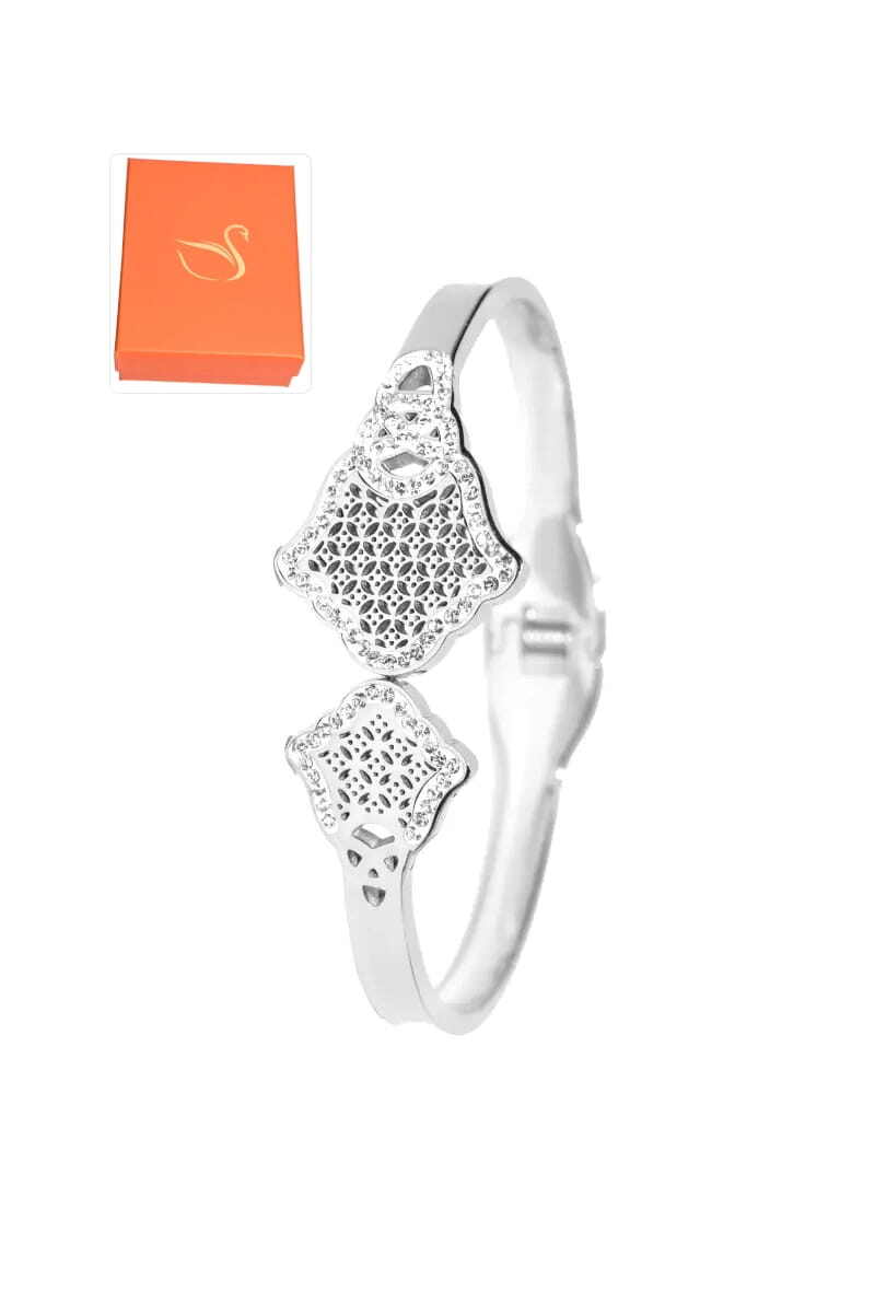 Grossiste Emma Fantaisies - Coffret cadeaux jonc main de Fatma Argent