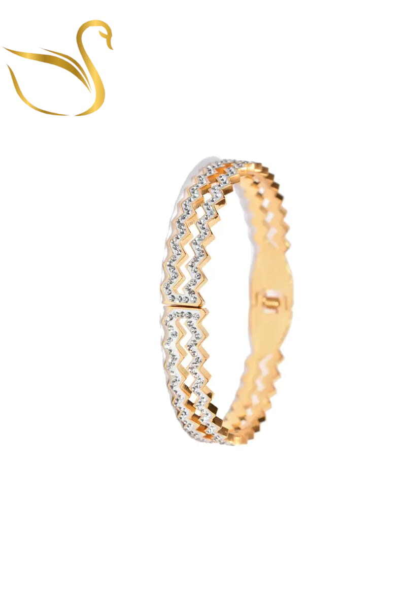 Grossiste Emma Fantaisies - Jonc bracelet Or