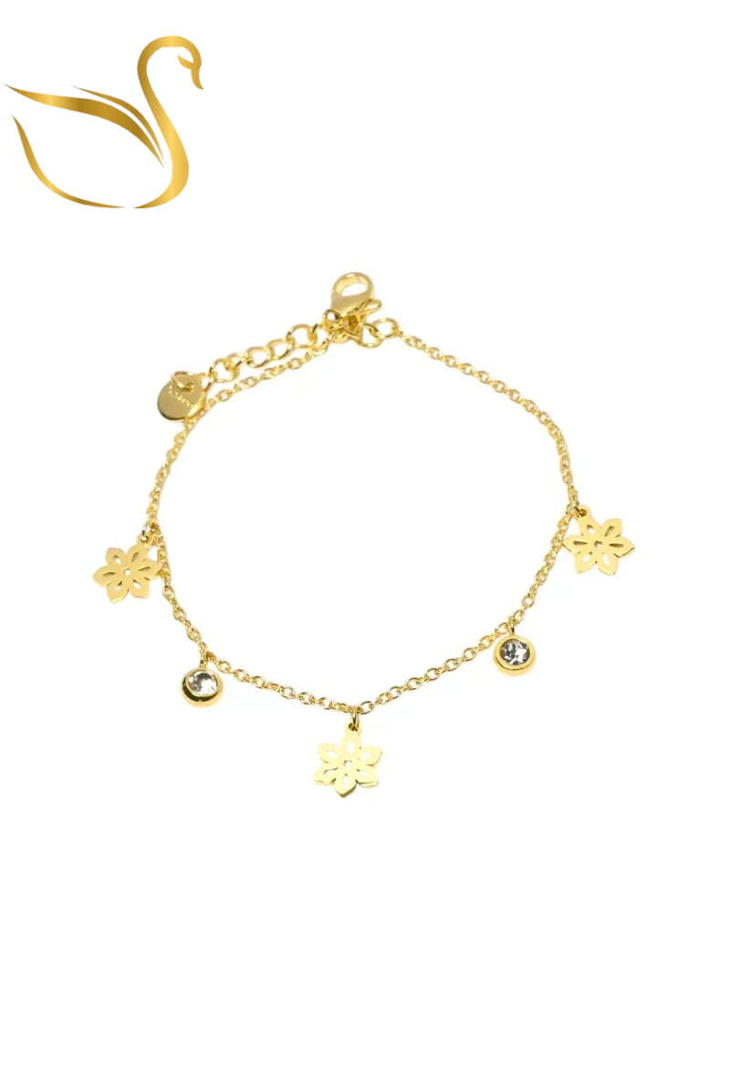 Grossiste Emma Fantaisies - Bracelet fleur