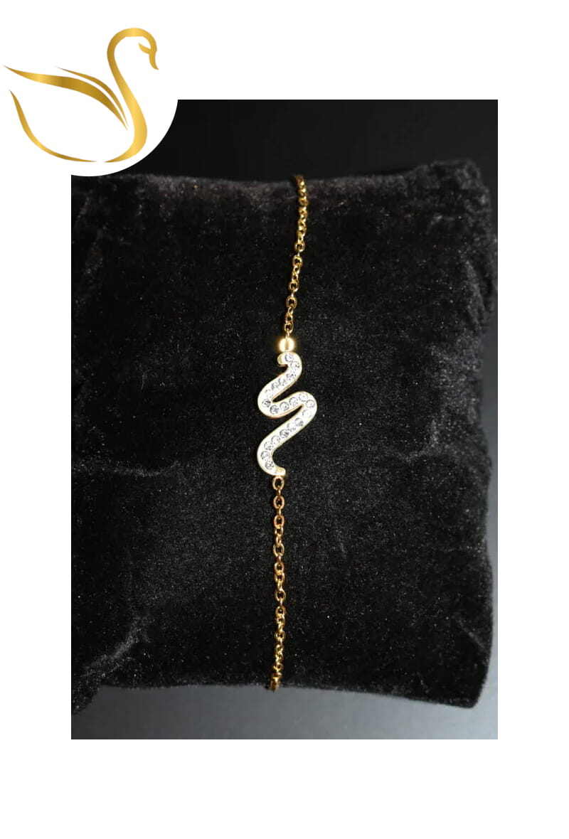 Grossiste Emma Fantaisies - Bracelet serpent Or