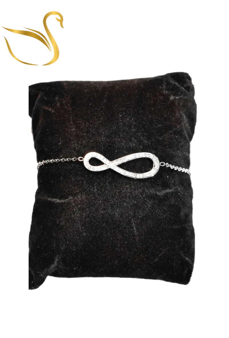 Grossiste Emma Fantaisies - Bracelet infini Argent