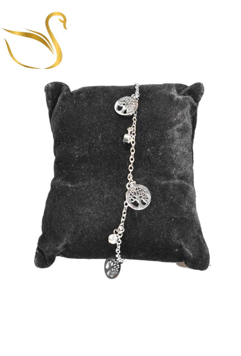 Grossiste Emma Fantaisies - Bracelet arbre de la vie Argent