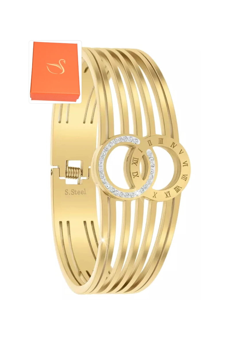Wholesaler Emma Fantaisies - Gift box with infinity bangle Roman numeral