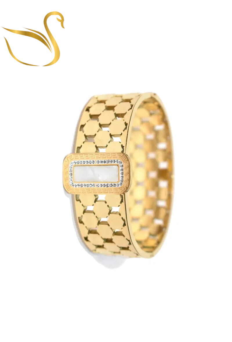 Grossiste Emma Fantaisies - Jonc bracelet Or