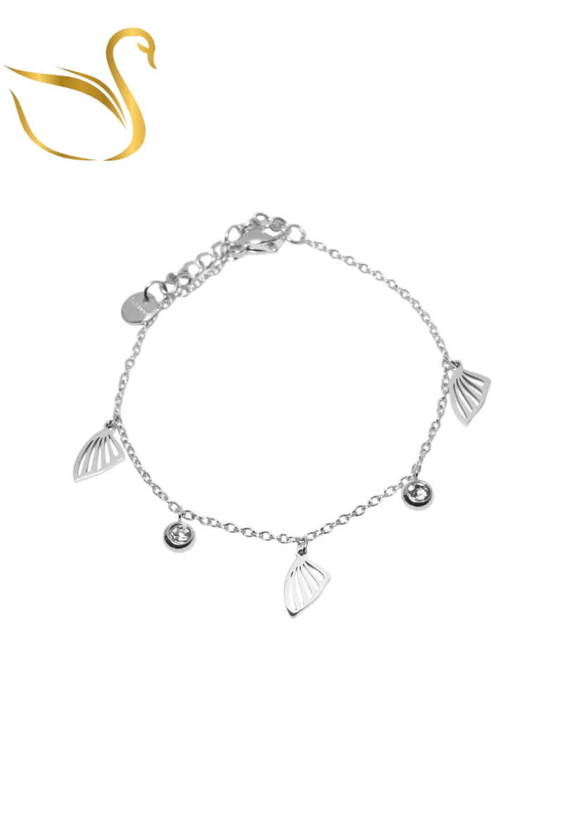 Grossiste Emma Fantaisies - Bracelet feuille