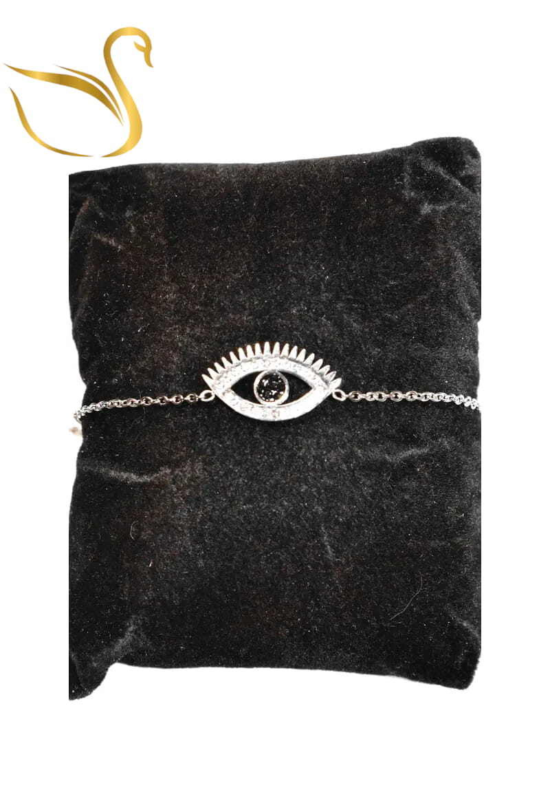 Grossiste Emma Fantaisies - Bracelet oeil Fatma Argent
