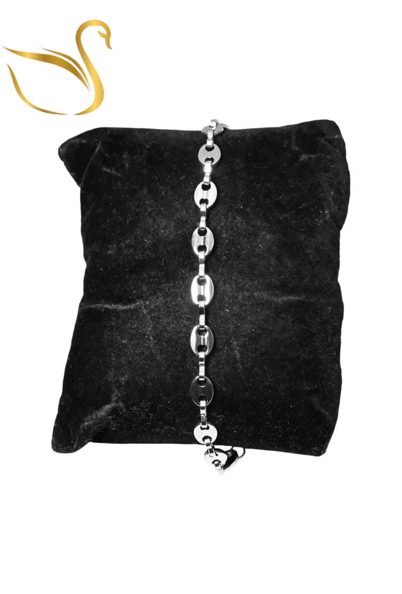 Grossiste Emma Fantaisies - Bracelet graine de café Argent