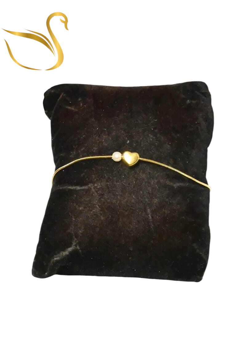 Grossiste Emma Fantaisies - Bracelet coeur Or